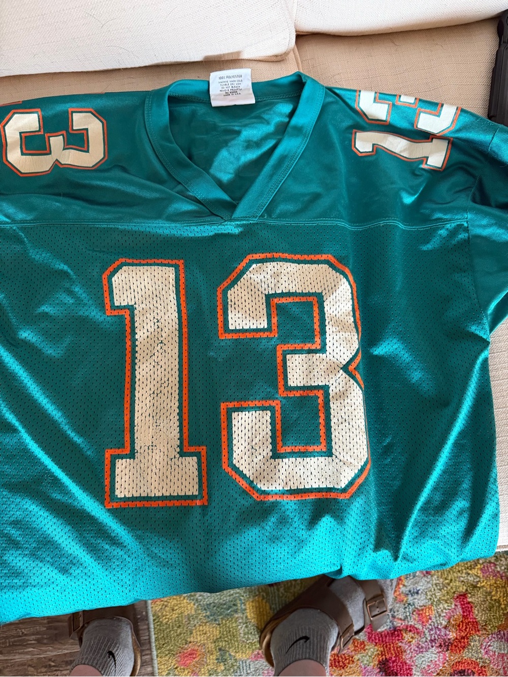 Dan Marino Logo Athletic Jersey- Large